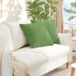 vidaXL Μαξιλάρι Καναπέ 2 pcs Ανοιχτό Πράσινο 50 x 50 cm