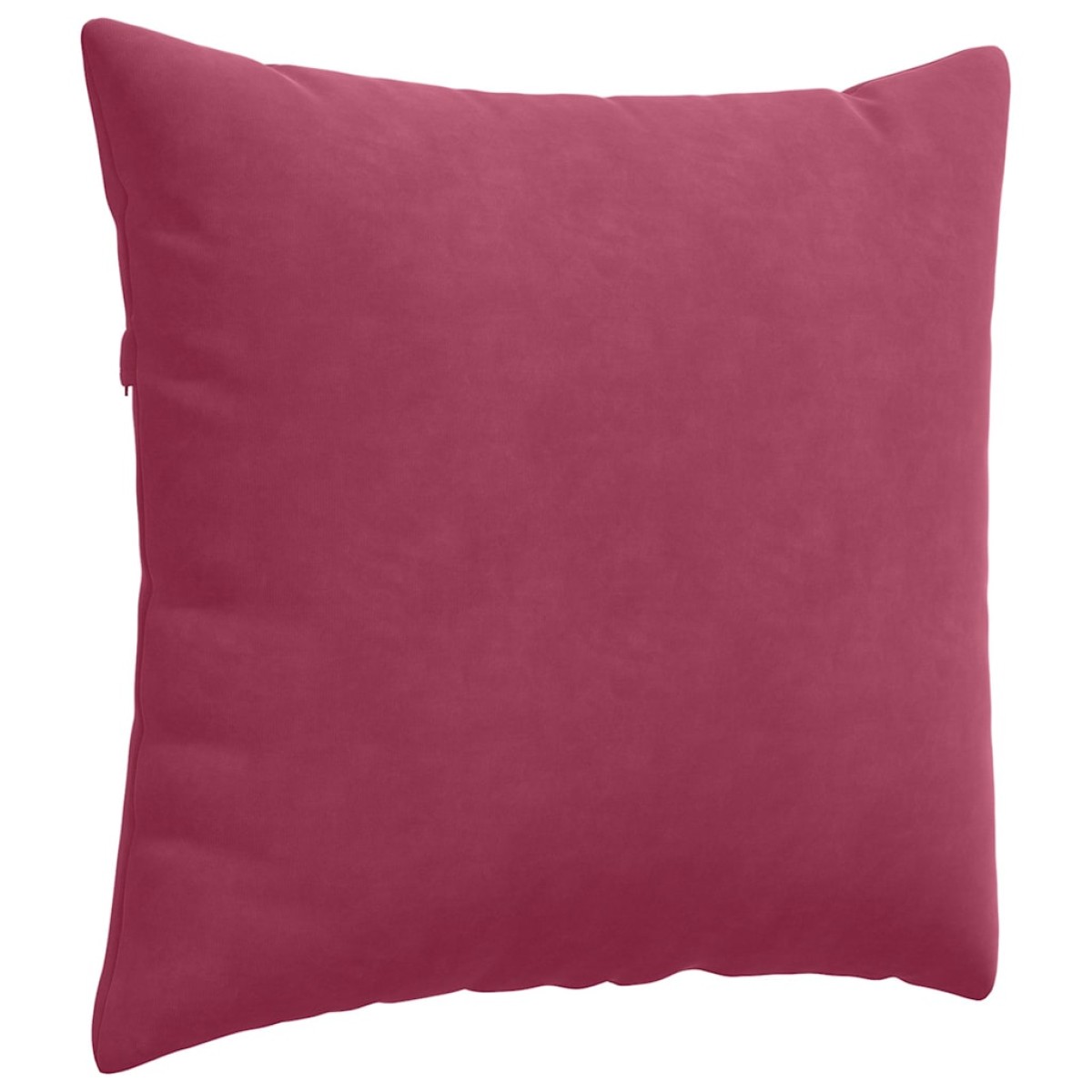 vidaXL Μαξιλάρι Καναπέ 2 pcs Κόκκινο 50 x 50 cm Υφασμάτινο Κορντουρά