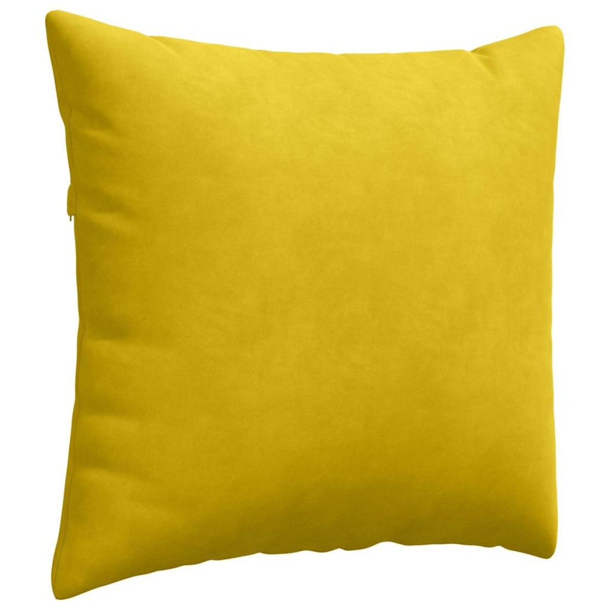 vidaXL Μαξιλάρι Καναπέ 2 pcs Κίτρινο 50 x 50 cm Υφασμάτινο Κορντουρά