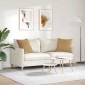 vidaXL Μαξιλάρι Καναπέ 2 pcs Καφέ 50 x 50 cm Υφασμάτινο Κορντουρά