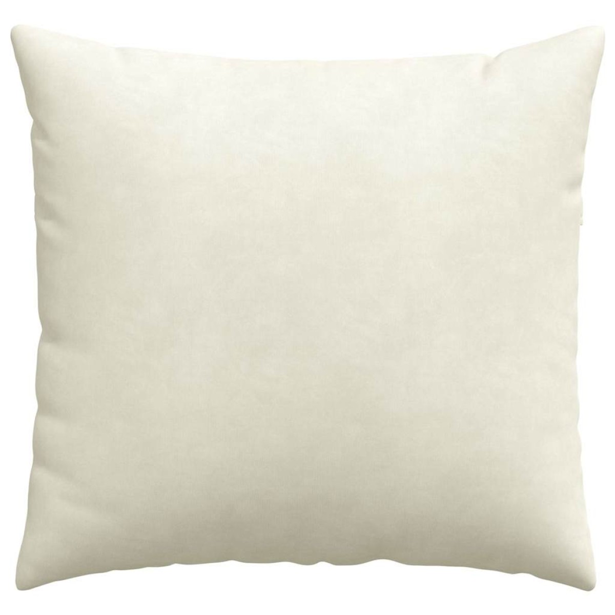 vidaXL Μαξιλάρι Καναπέ 2 pcs Κρεμ 50 x 50 cm Υφασμάτινο Κορντουρά