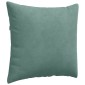 vidaXL Μαξιλάρι Καναπέ 2 pcs Θαλασσί 50 x 50 cm Υφασμάτινο Κορντουρά
