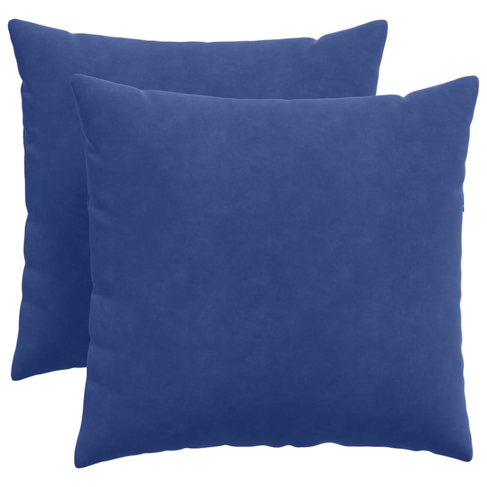 vidaXL Μαξιλάρι Καναπέ 2 pcs Μπλε Αστυνομίας 50 x 50 cm
