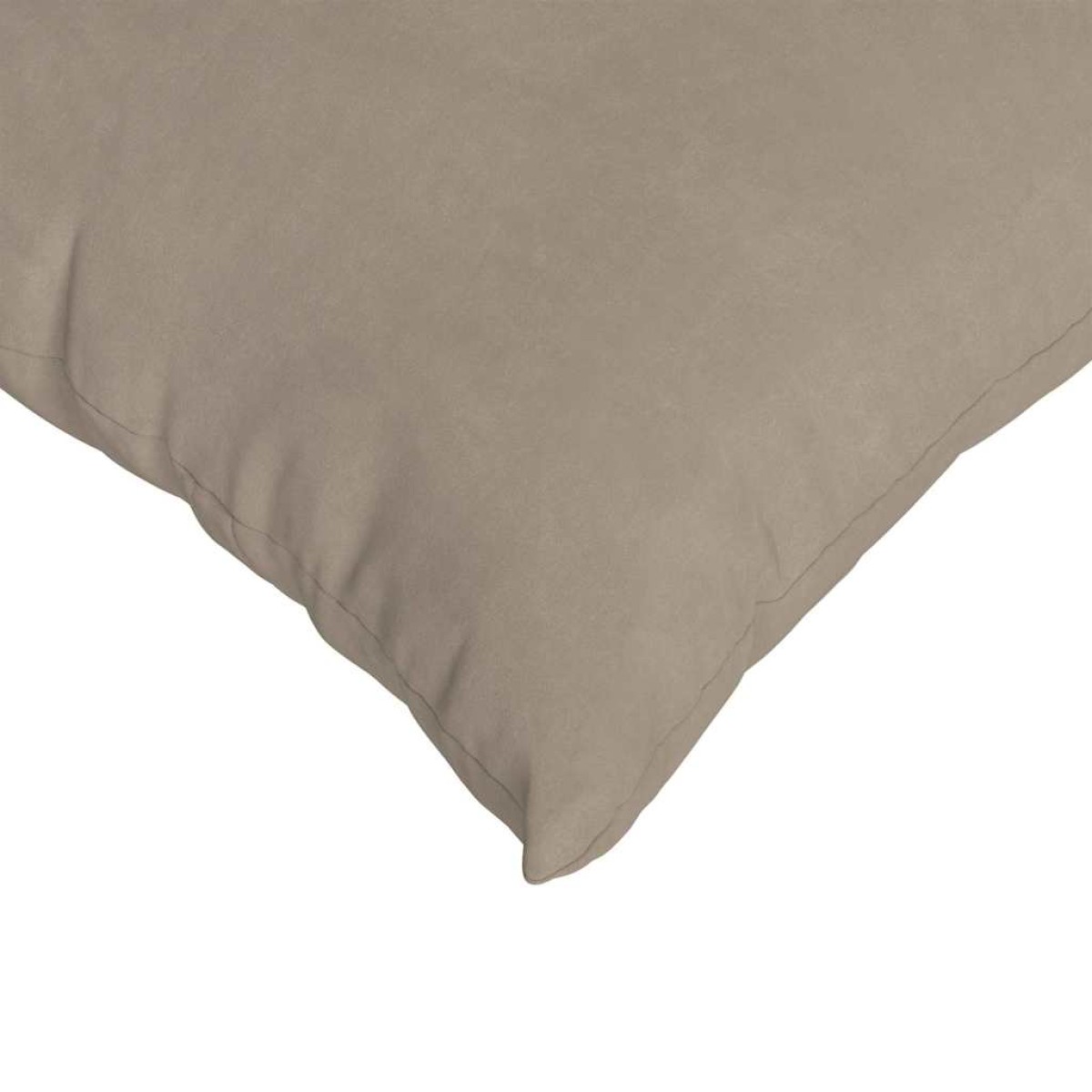 vidaXL Μαξιλάρι Καναπέ 2 pcs Taupe 50 x 50 cm ύφασμα