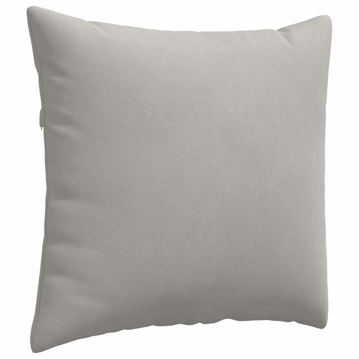 vidaXL Μαξιλάρι Καναπέ 2 pcs Ανοιχτό γκρι 50 x 50 cm ύφασμα