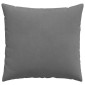 vidaXL Μαξιλάρι Καναπέ 2 pcs Σκούρο Γκρι 50 x 50 cm ύφασμα
