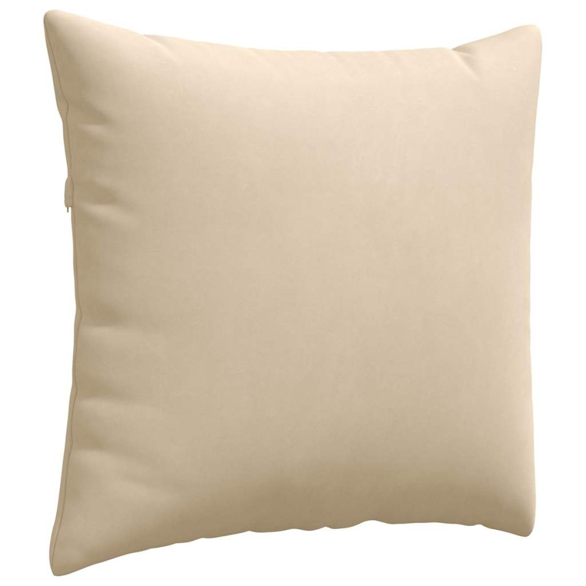 vidaXL Μαξιλάρι Καναπέ 2 pcs Κρεμ 50 x 50 cm ύφασμα