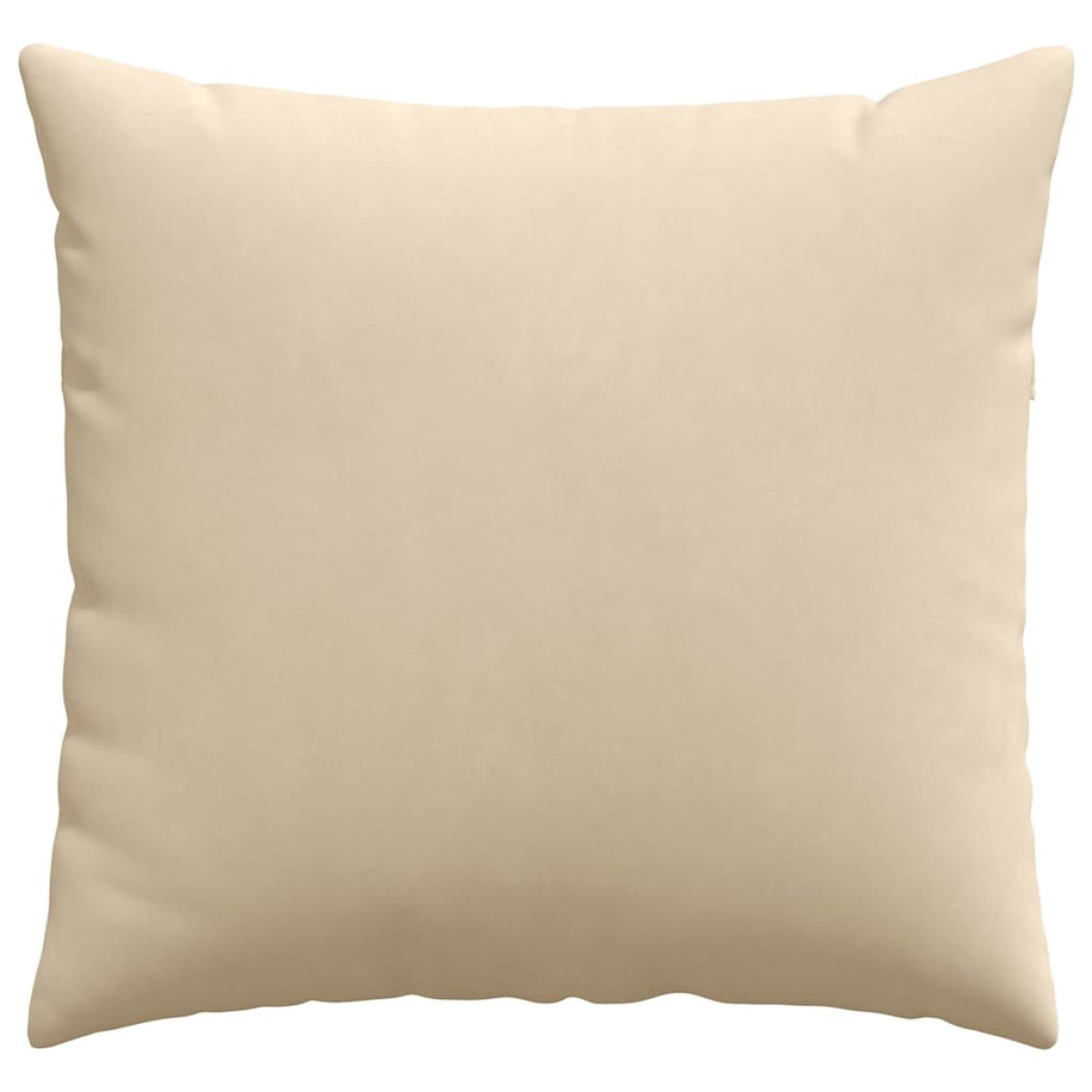 vidaXL Μαξιλάρι Καναπέ 2 pcs Κρεμ 50 x 50 cm ύφασμα