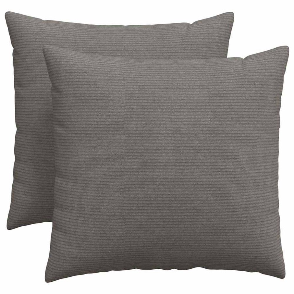 vidaXL Μαξιλάρι Καναπέ 2 pcs Ανοιχτό γκρι 50 x 50 cm