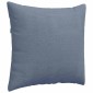 vidaXL Μαξιλάρι Καναπέ 2 pcs Μπλε 50 x 50 cm Υφασμάτινο Κορντουρά