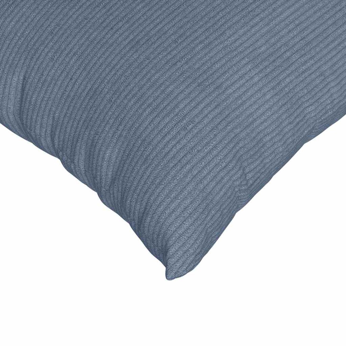 vidaXL Μαξιλάρι Καναπέ 2 pcs Μπλε 50 x 50 cm Υφασμάτινο Κορντουρά