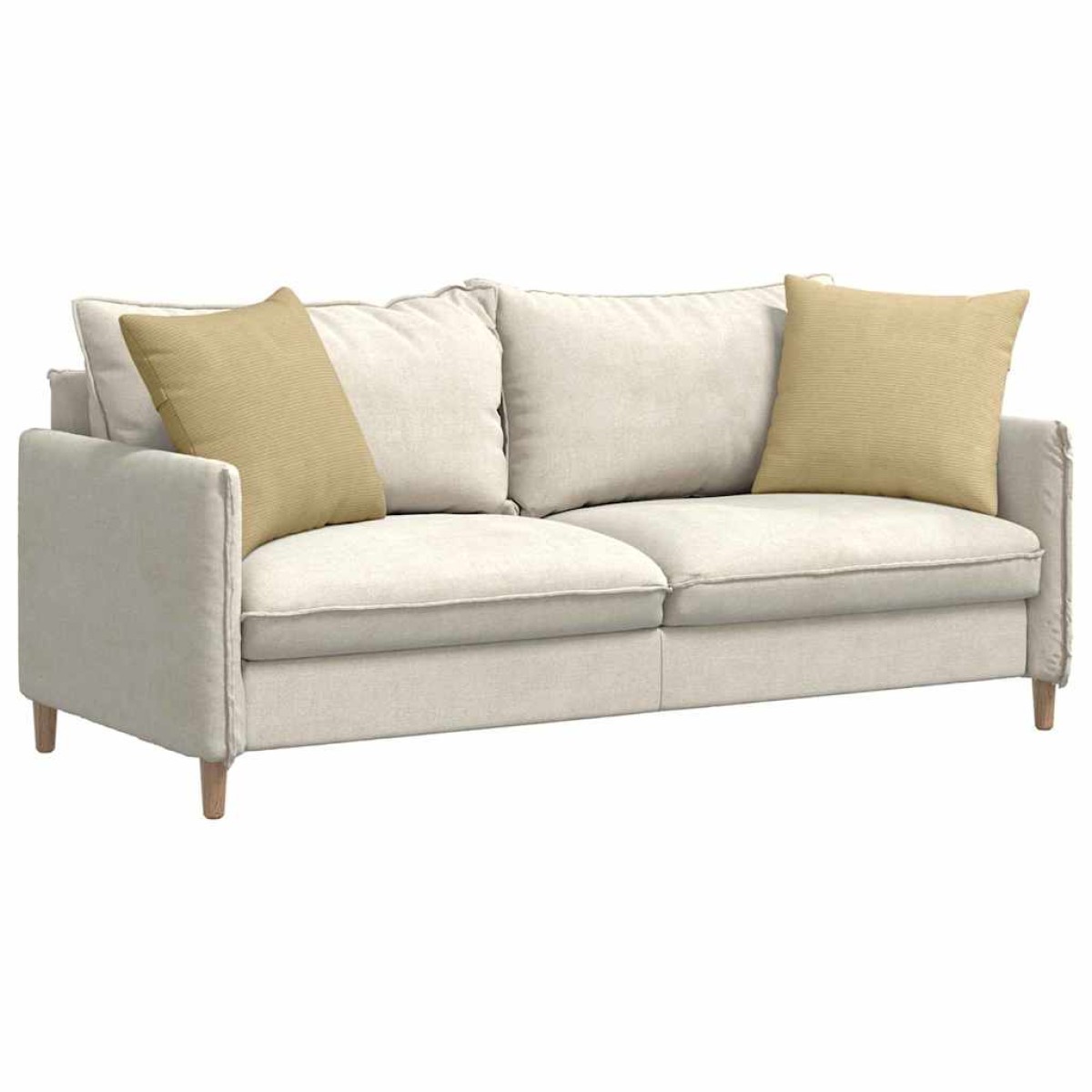 vidaXL Μαξιλάρι Καναπέ 2 pcs Γκρι Πράσινο 50 x 50 cm