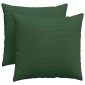 vidaXL Μαξιλάρι Καναπέ 2 pcs Σκούρο Πράσινο 50 x 50 cm