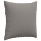 vidaXL Μαξιλάρι Καναπέ 2 τμχ. ύφασμα Taupe 60 x 60 cm
