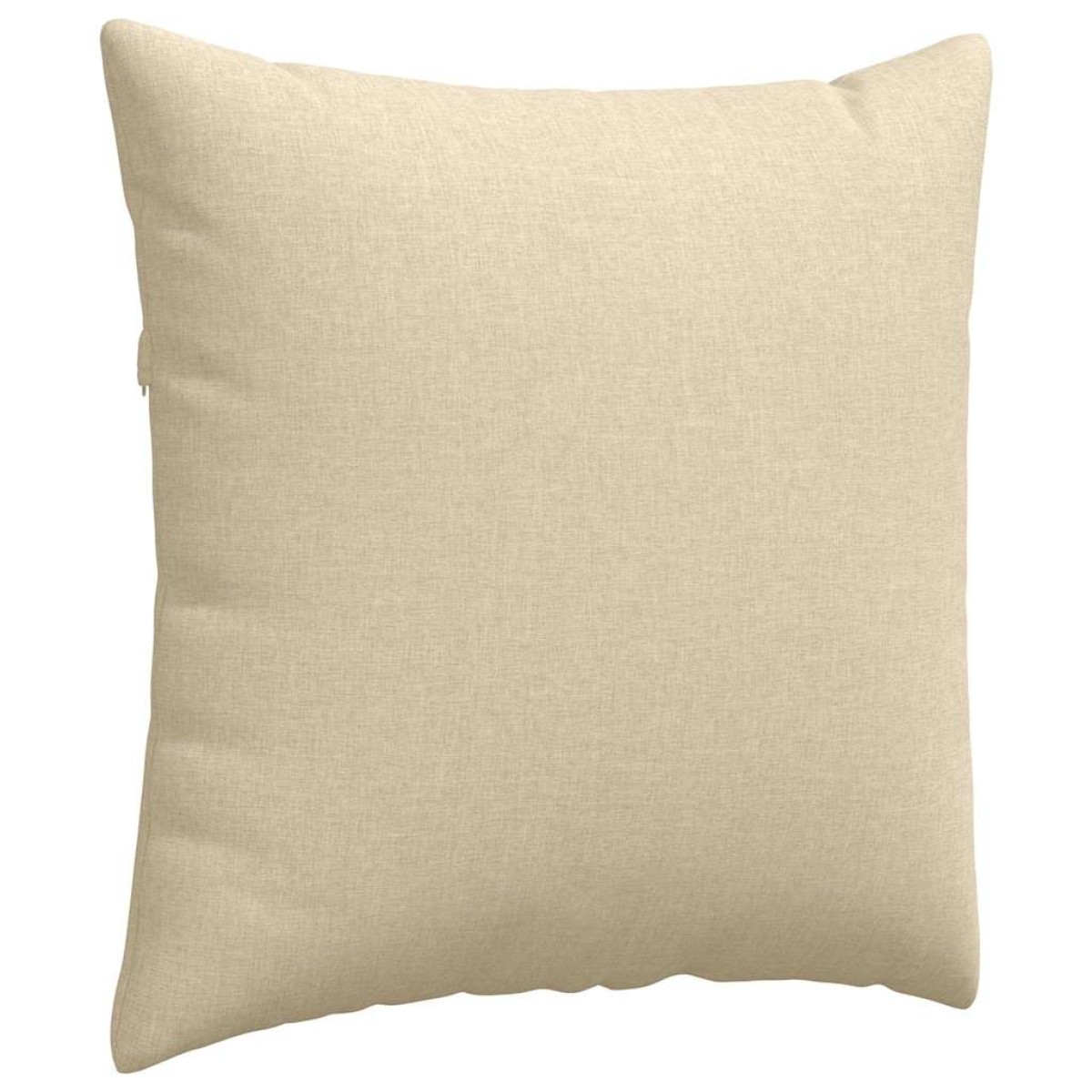 vidaXL Μαξιλάρι Καναπέ 2 τμχ. ύφασμα Κρεμ 60 x 60 cm