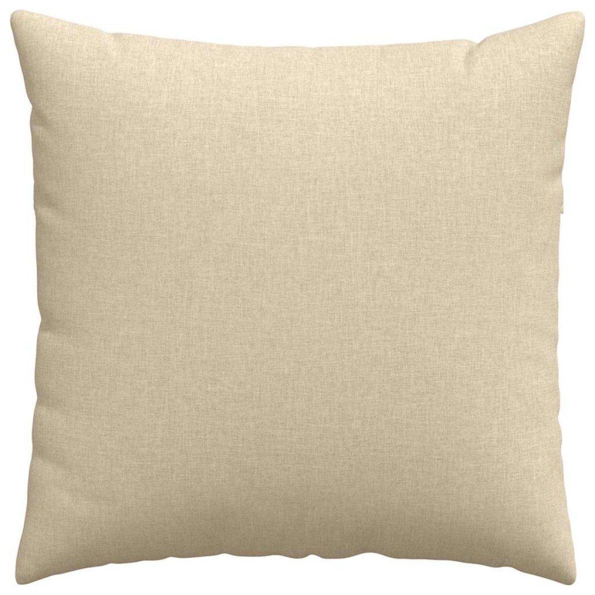 vidaXL Μαξιλάρι Καναπέ 2 τμχ. ύφασμα Κρεμ 60 x 60 cm