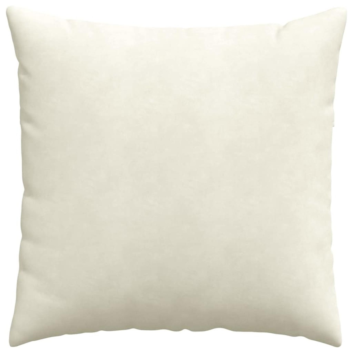 vidaXL Μαξιλάρι Καναπέ 2 pcs Κρεμ 60 x 60 cm Υφασμάτινο Κορντουρά