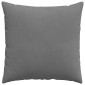 vidaXL Μαξιλάρι Καναπέ 2 pcs Σκούρο Γκρι 60 x 60 cm ύφασμα