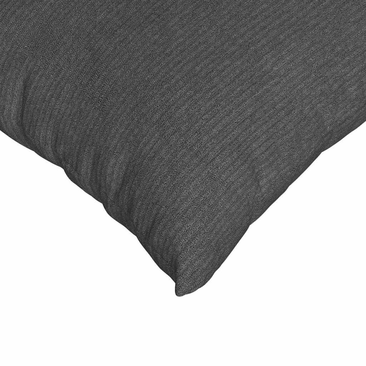 vidaXL Μαξιλάρι Καναπέ 2 pcs Σκούρο Γκρι 60 x 60 cm