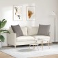 vidaXL Μαξιλάρι Καναπέ 2 τμχ. ύφασμα Taupe 80 x 80 cm