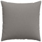 vidaXL Μαξιλάρι Καναπέ 2 τμχ. ύφασμα Taupe 80 x 80 cm