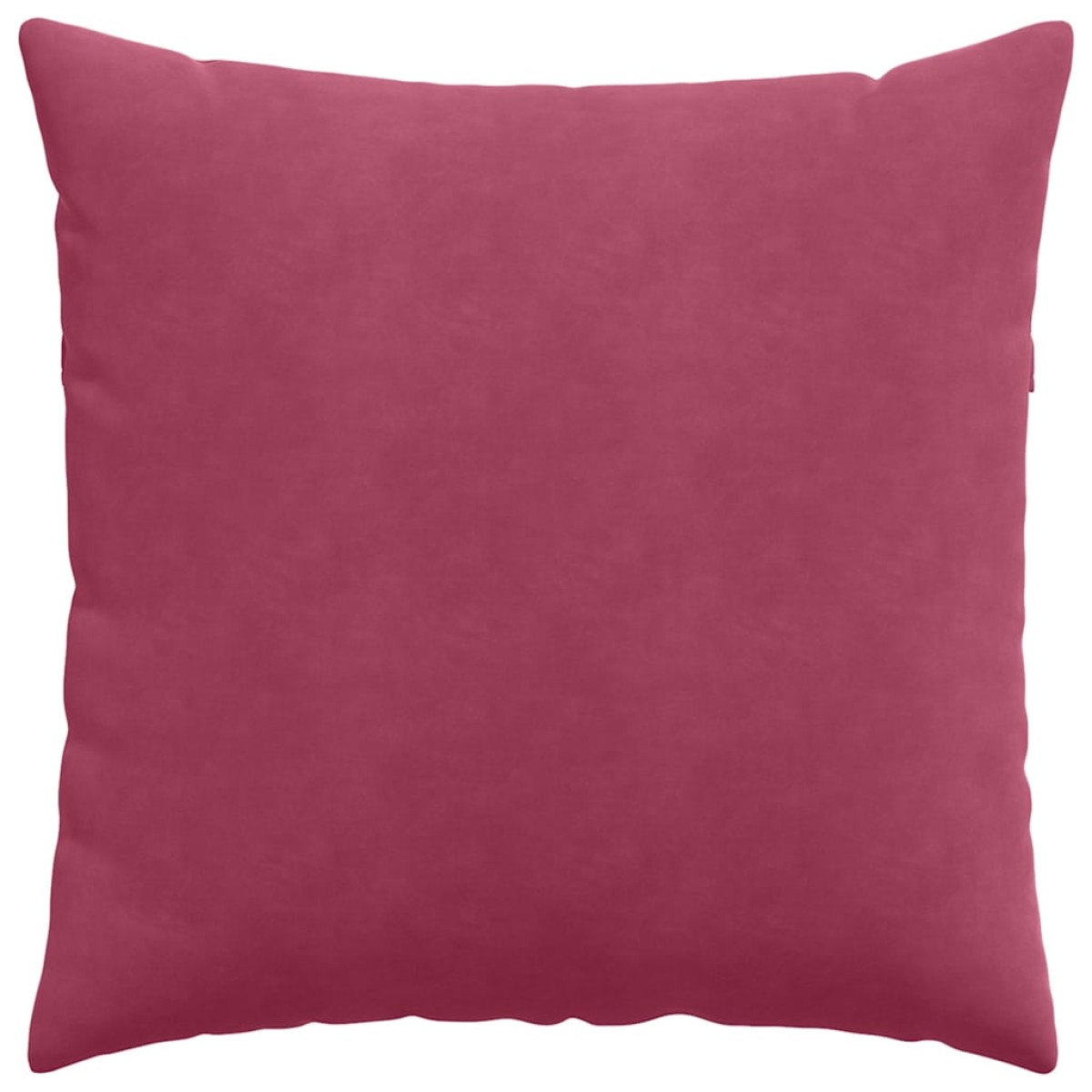 vidaXL Μαξιλάρι Καναπέ 2 pcs Κόκκινο 80 x 80 cm Υφασμάτινο Κορντουρά
