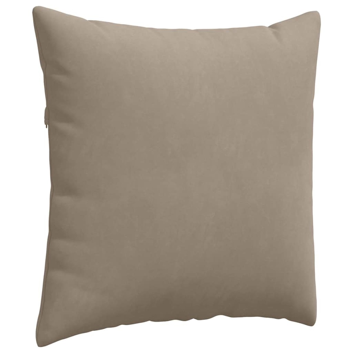 vidaXL Μαξιλάρι Καναπέ 2 pcs Taupe 80 x 80 cm ύφασμα