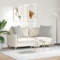 vidaXL Μαξιλάρι Καναπέ 2 pcs Ανοιχτό γκρι 80 x 80 cm ύφασμα