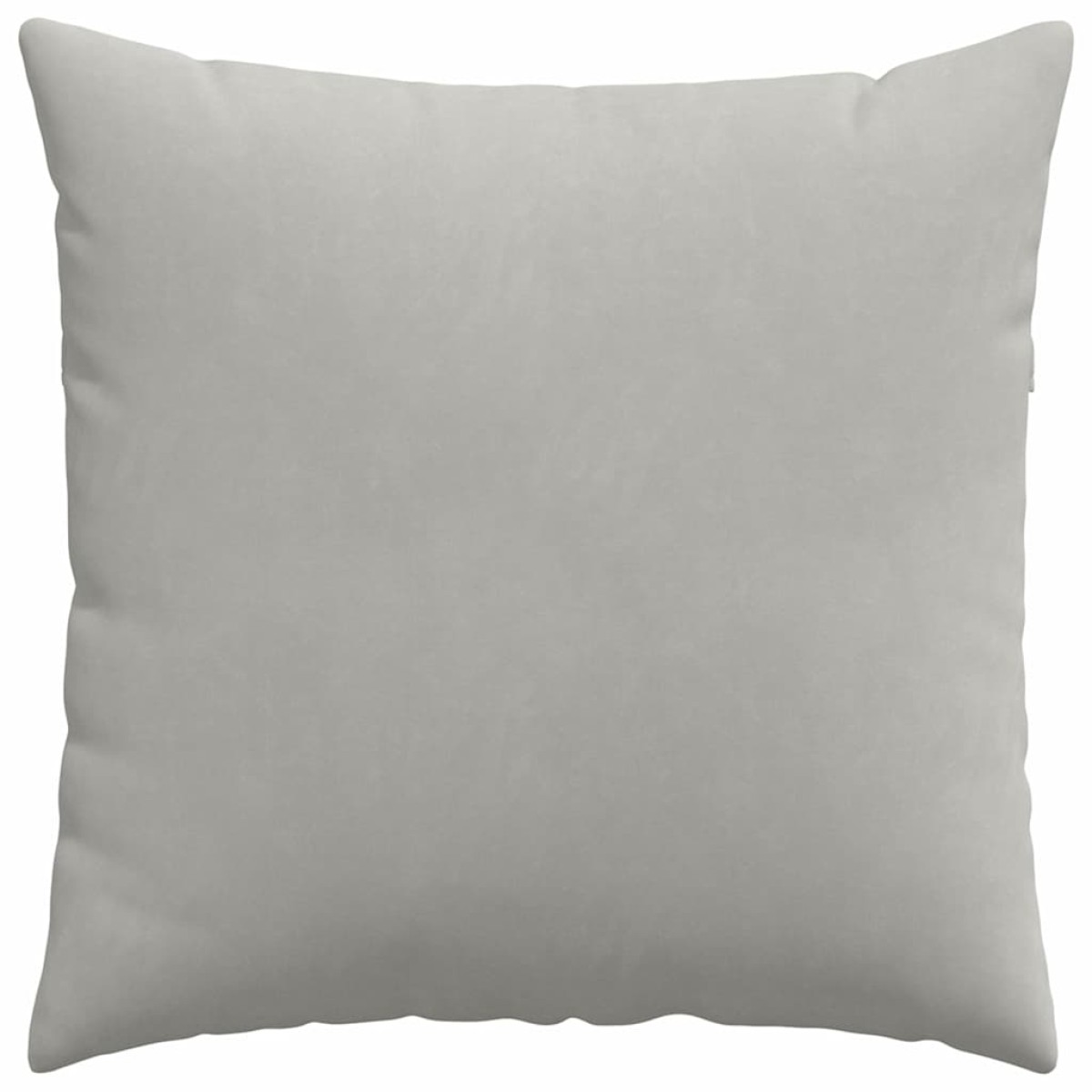 vidaXL Μαξιλάρι Καναπέ 2 pcs Ανοιχτό γκρι 80 x 80 cm ύφασμα