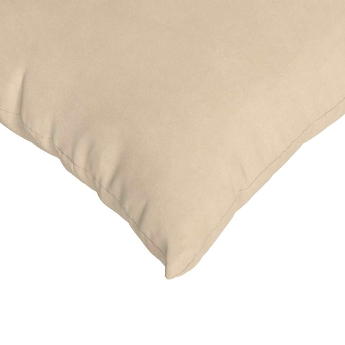 vidaXL Μαξιλάρι Καναπέ 2 pcs Κρεμ 80 x 80 cm ύφασμα