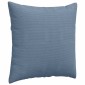 vidaXL Μαξιλάρι Καναπέ 2 pcs Μπλε 80 x 80 cm Υφασμάτινο Κορντουρά