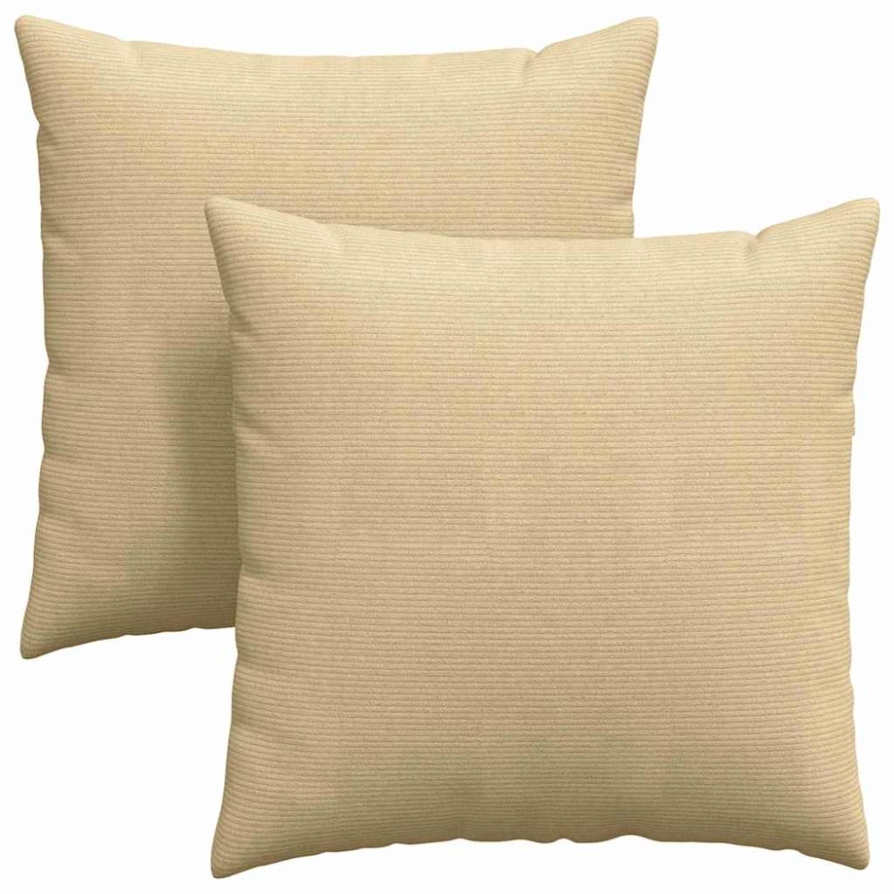 vidaXL Μαξιλάρι Καναπέ 2 pcs Γκρι Πράσινο 80 x 80 cm
