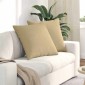 vidaXL Μαξιλάρι Καναπέ 2 pcs Γκρι Πράσινο 80 x 80 cm