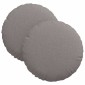 vidaXL Μαξιλάρια καθισμάτων 2 τμχ. ύφασμα Taupe Ø30 x 13 εκ