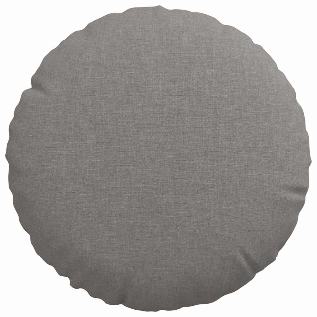 vidaXL Μαξιλάρια καθισμάτων 2 τμχ. ύφασμα Taupe Ø30 x 13 εκ