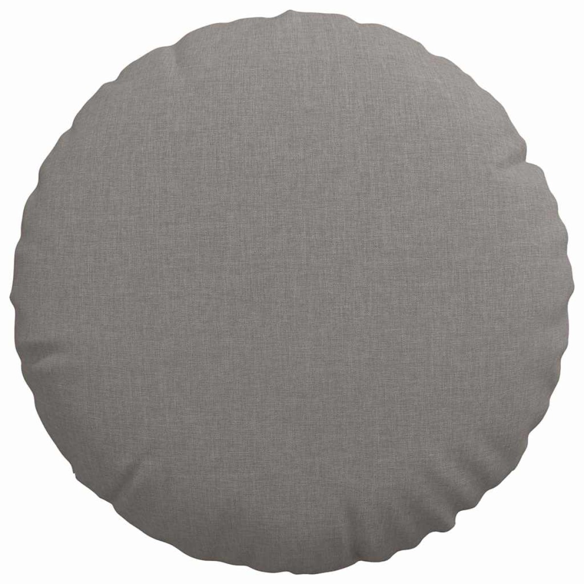 vidaXL Μαξιλάρια καθισμάτων 2 τμχ. ύφασμα Taupe Ø40 x 13 εκ