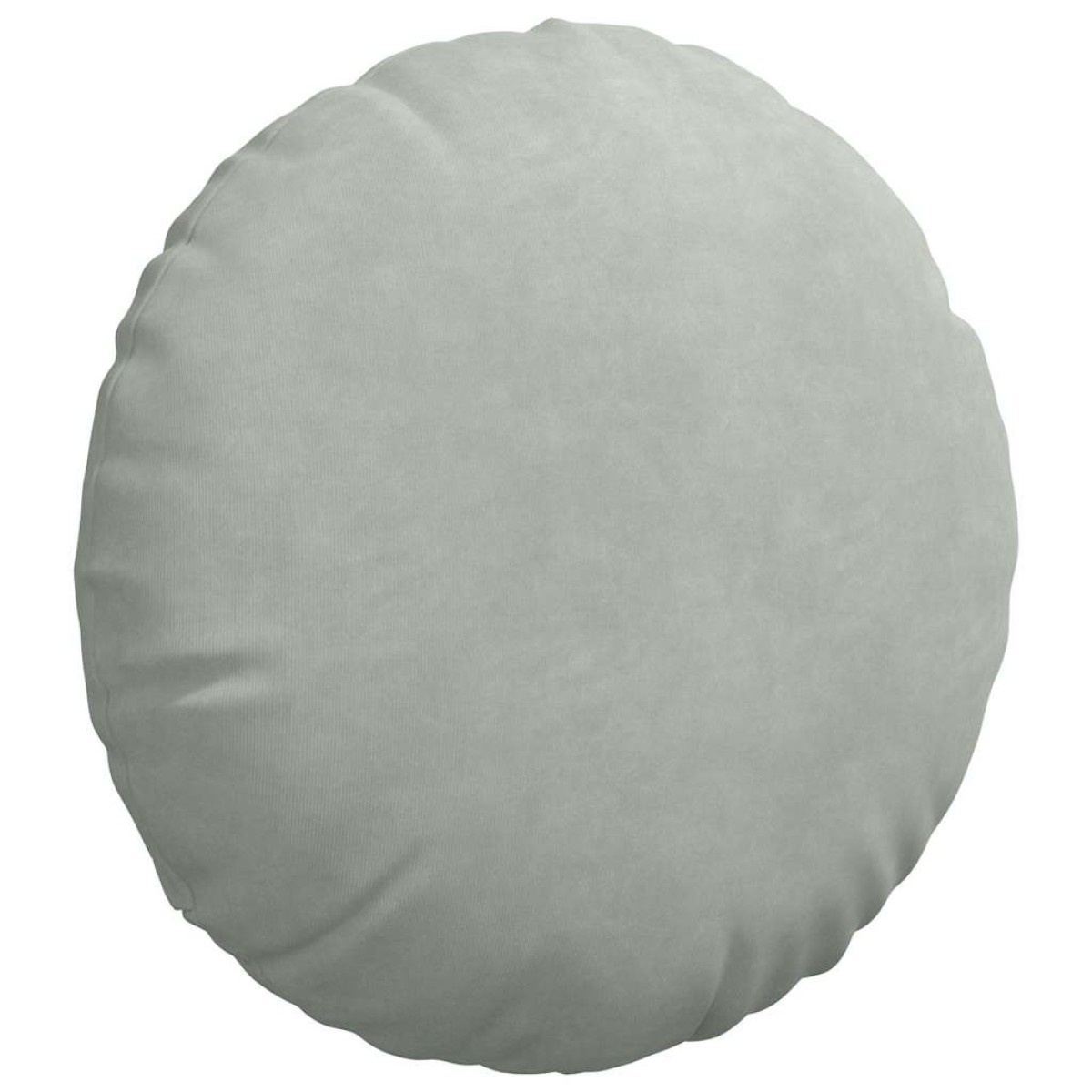 vidaXL Μαξιλάρια καθισμάτων 2 pcs Ανοιχτό γκρι Ø 40 x 13 εκ. Βελούδο