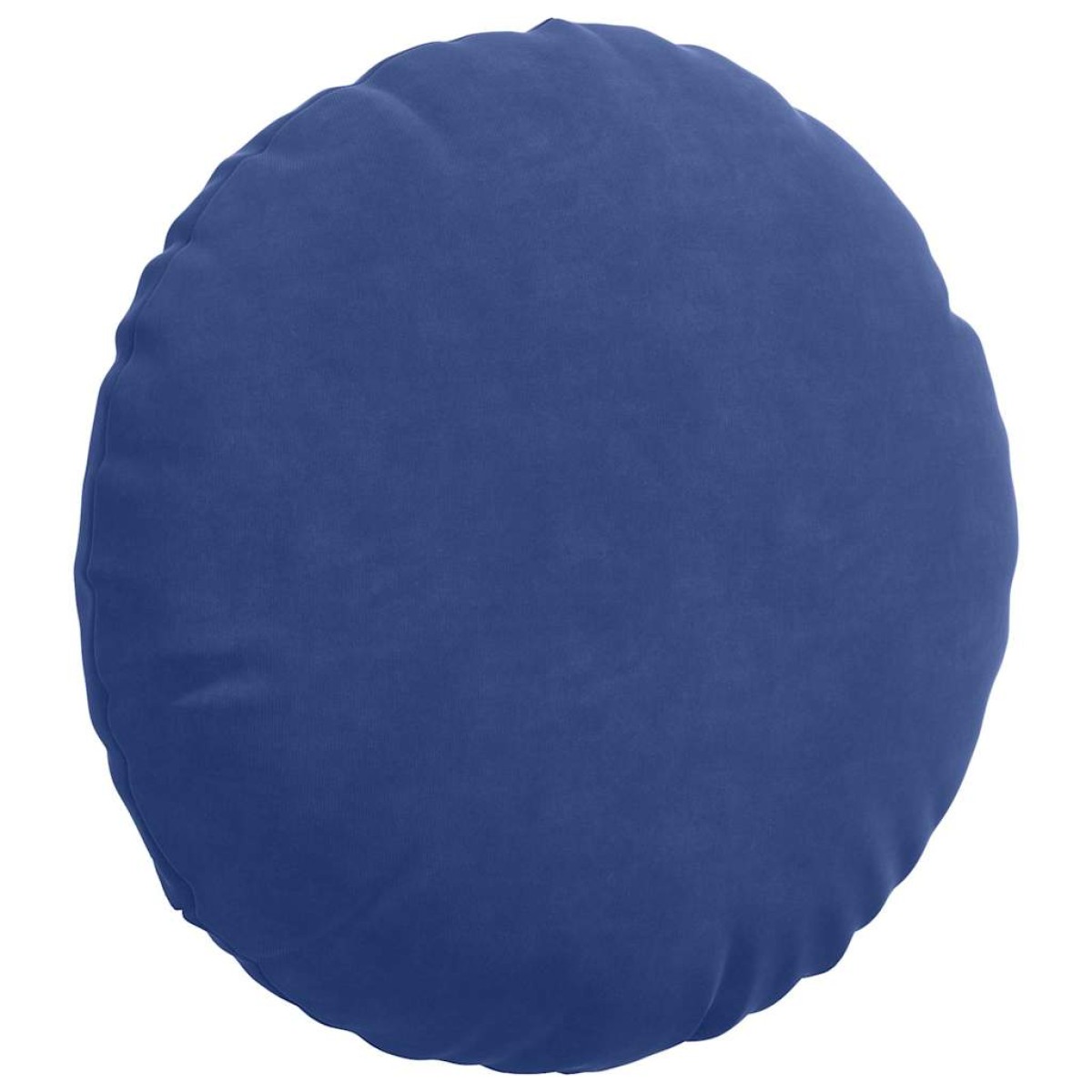 vidaXL Μαξιλάρια καθισμάτων 2 pcs Μπλε Αστυνομίας Ø 40 x 13 εκ.