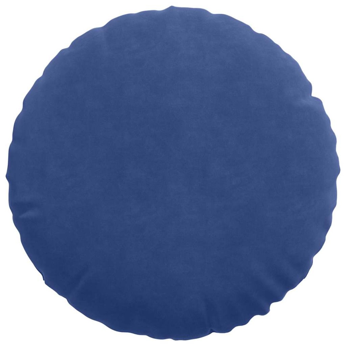 vidaXL Μαξιλάρια καθισμάτων 2 pcs Μπλε Αστυνομίας Ø 40 x 13 εκ.
