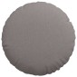 vidaXL Μαξιλάρια καθισμάτων 2 τμχ. ύφασμα Taupe Ø50 x 19 εκ