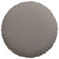 vidaXL Μαξιλάρια καθισμάτων 2 τμχ. ύφασμα Taupe Ø60 x 21 εκ