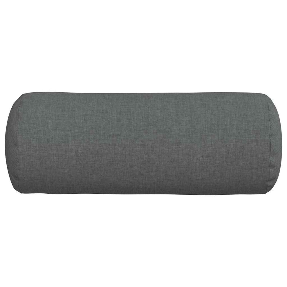 vidaXL Μαξιλάρια Στήριγμα 2 pcs Σκούρο Γκρι Ø 15 x 40 εκ ύφασμα