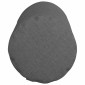 vidaXL Μαξιλάρια Στήριγμα 2 pcs Σκούρο Γκρι Ø 15 x 40 εκ ύφασμα