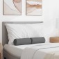 vidaXL Μαξιλάρια Στήριγμα 2 pcs Σκούρο Γκρι Ø 15 x 40 εκ ύφασμα