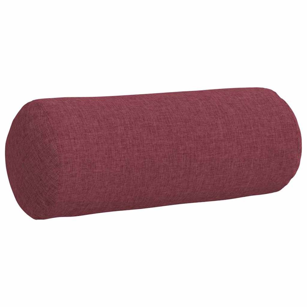 vidaXL Μαξιλάρια Στήριγμα 2 pcs Κόκκινο Ø 15 x 40 εκ ύφασμα