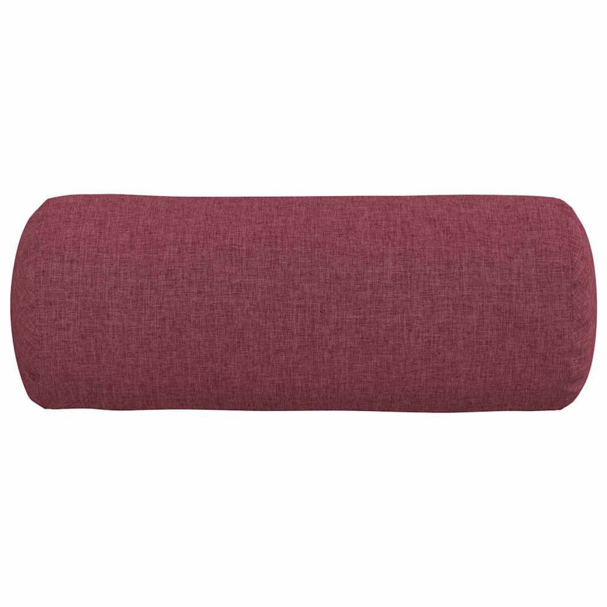 vidaXL Μαξιλάρια Στήριγμα 2 pcs Κόκκινο Ø 15 x 40 εκ ύφασμα