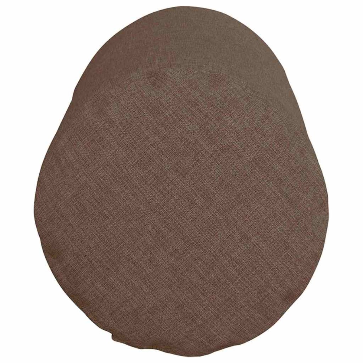 vidaXL Μαξιλάρια Στήριγμα 2 pcs Καφέ Ø 15 x 40 εκ ύφασμα