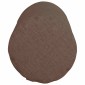vidaXL Μαξιλάρια Στήριγμα 2 pcs Καφέ Ø 15 x 40 εκ ύφασμα