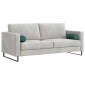vidaXL Μαξιλάρια Στήριγμα 2 pcs Σκούρο Πράσινο Ø 15 x 40 εκ ύφασμα