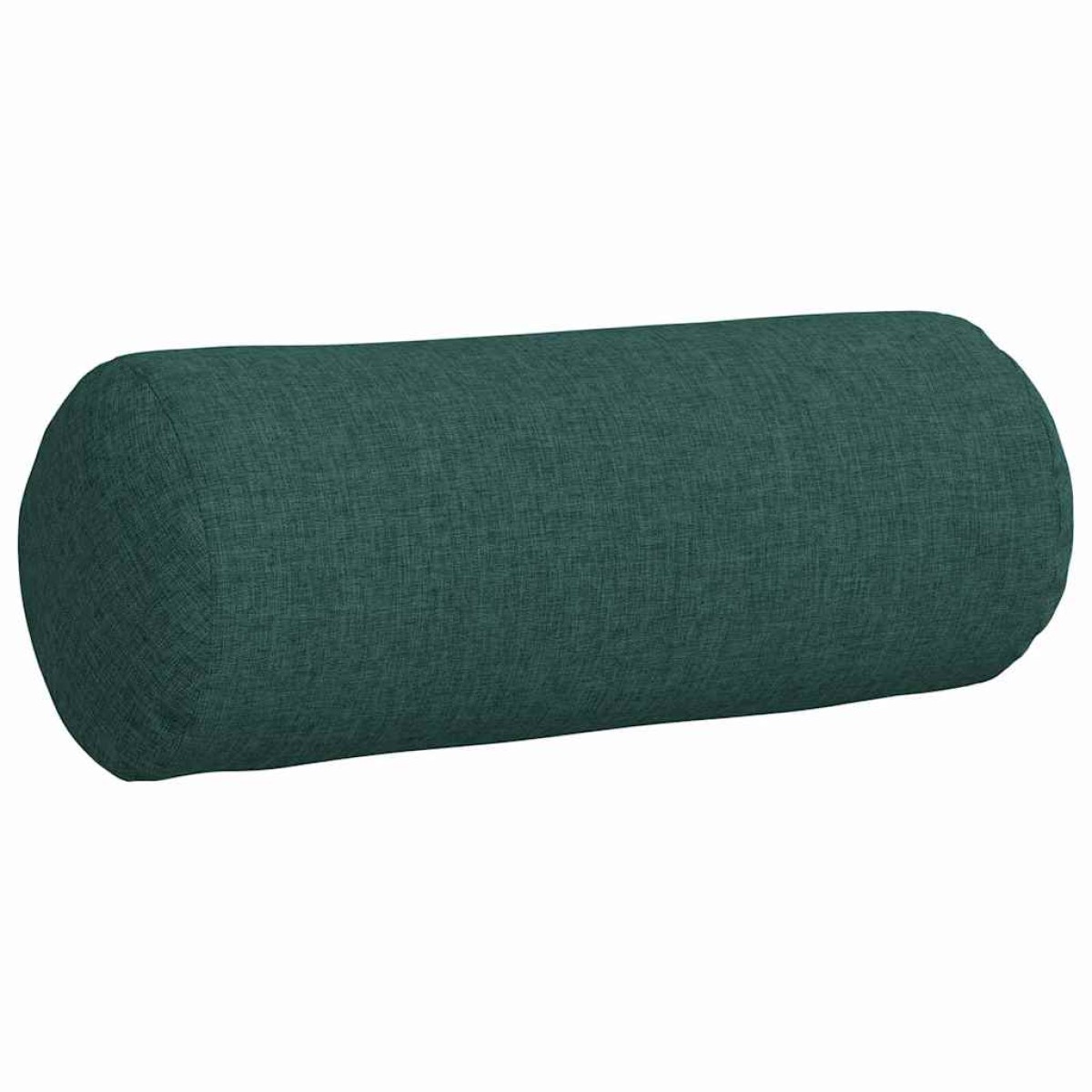 vidaXL Μαξιλάρια Στήριγμα 2 pcs Σκούρο Πράσινο Ø 15 x 40 εκ ύφασμα